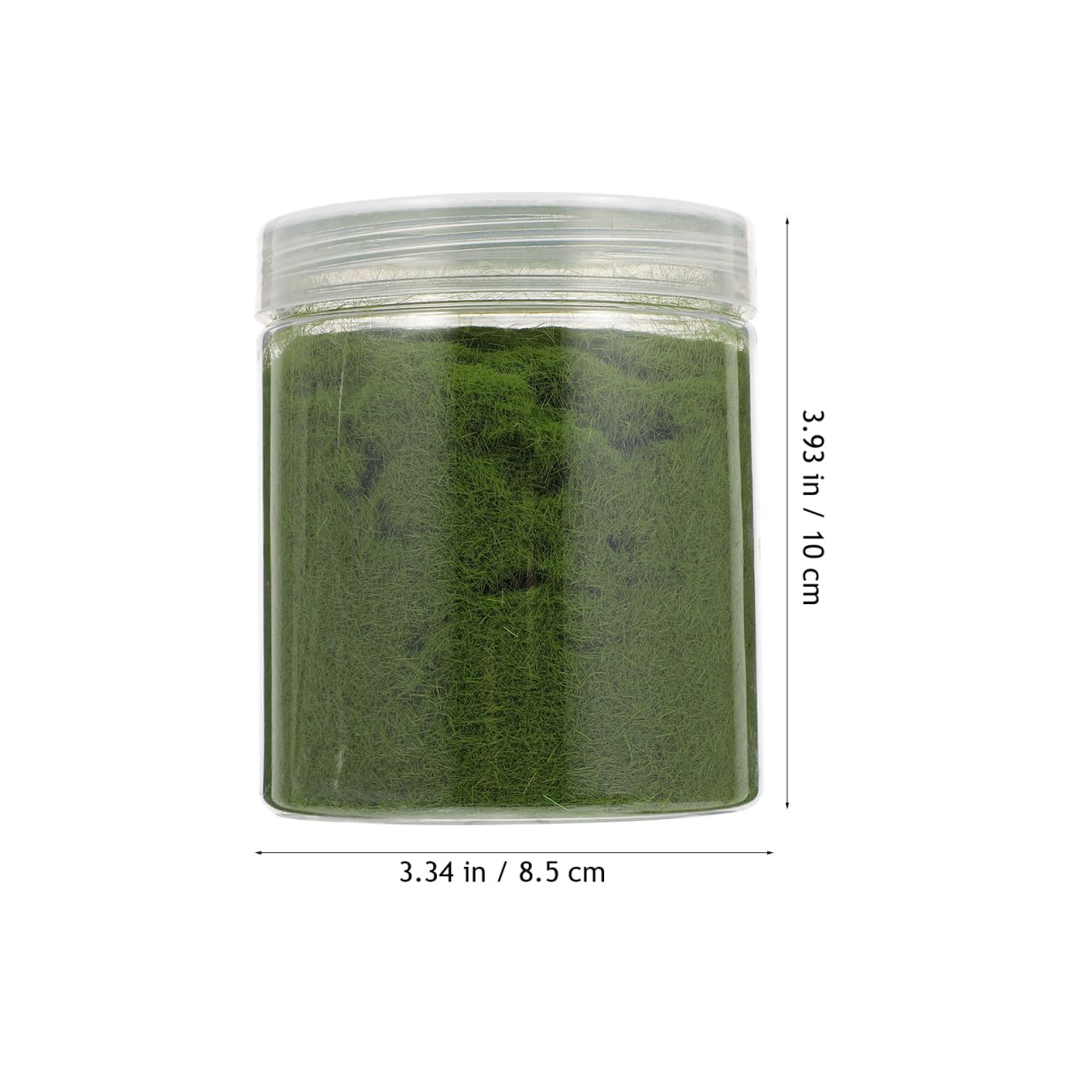 FAVOMOTO Static Grass Powder, Artificial Plants Static Grass Mixed Model Sward Moss Powder Turf Diorama Supplies Fake Sward Miniature Landscape Scenery for DIY Craft Decor