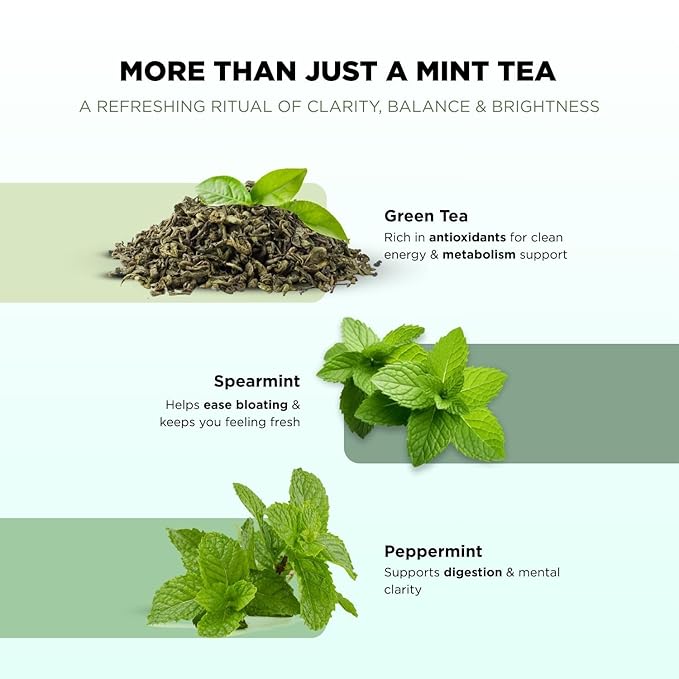 Chayam Moroccan Mint Green Tea – 35g Each | Premium Green Tea| 100% Natural Ingredients and No Added Sugar- Pack of 2