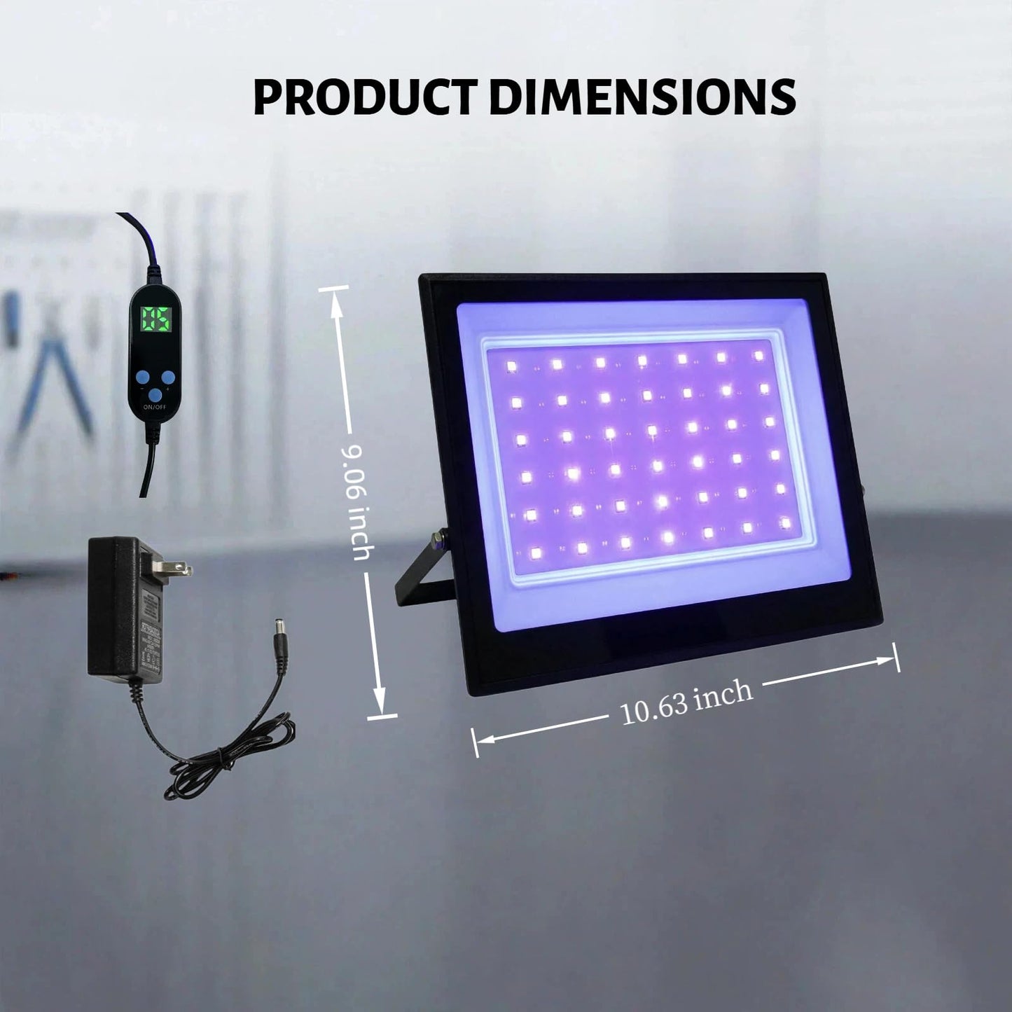 Intmo 3D Printer UV Resin Curing Light with Timer,for SLA DLP LCD 3D Printer Solidify Photosensitive Resin, 30W 365 to 405nm UV Lamp, DIY Curing Enclosure,Large
