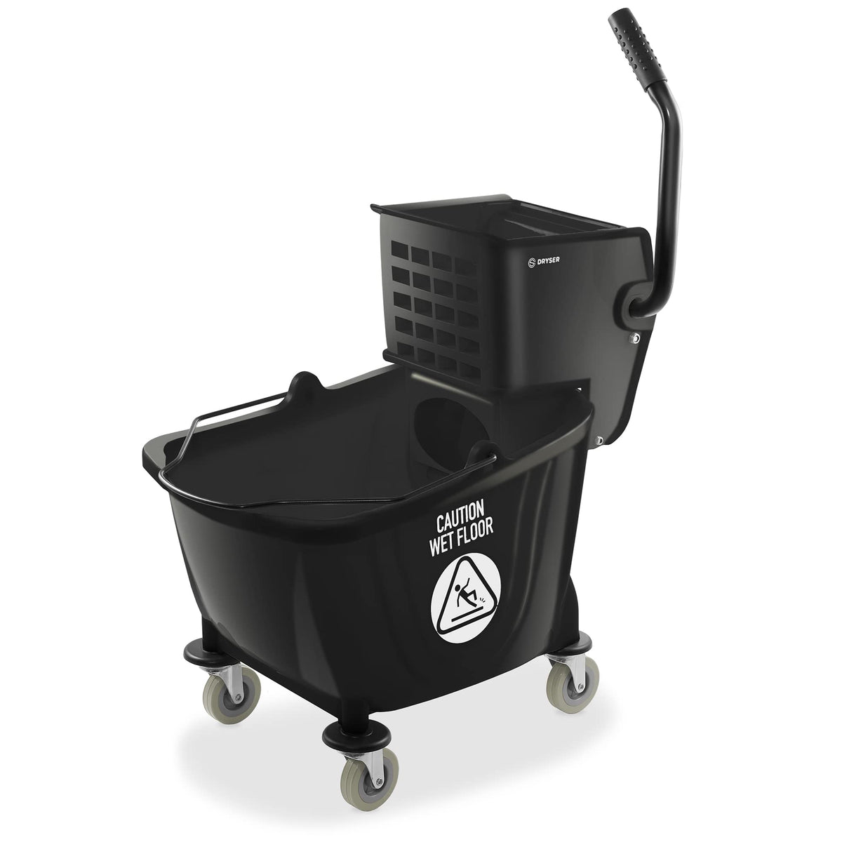 Commercial Side Press Wringer Combo Mop Bucket