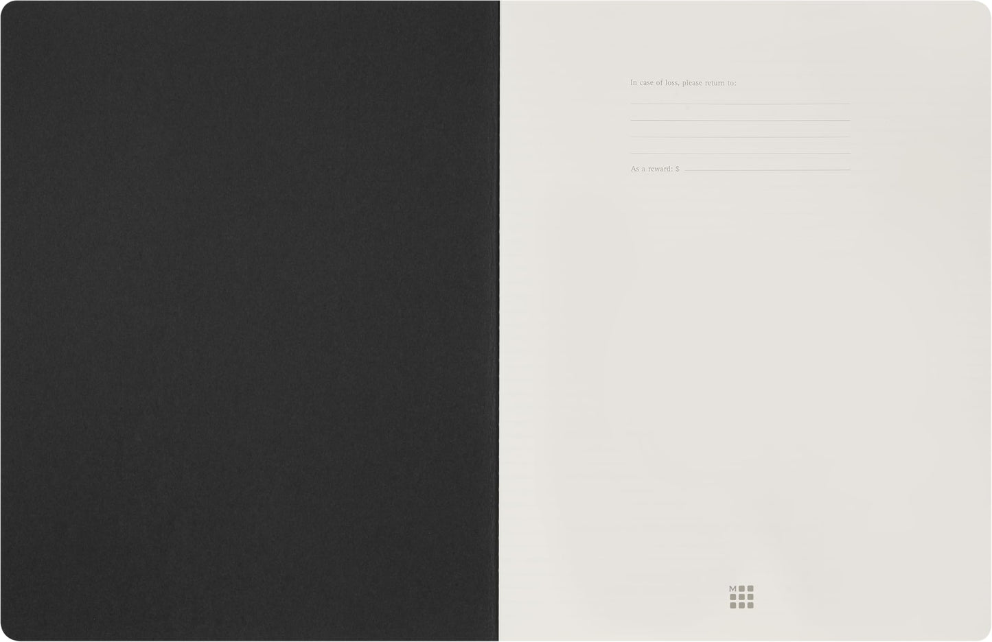 Moleskine Student Cahier Journal, Soft Cover, Plain/Blank, XXL (8.5" x 11"), Black, 120 Pages, Set of 2