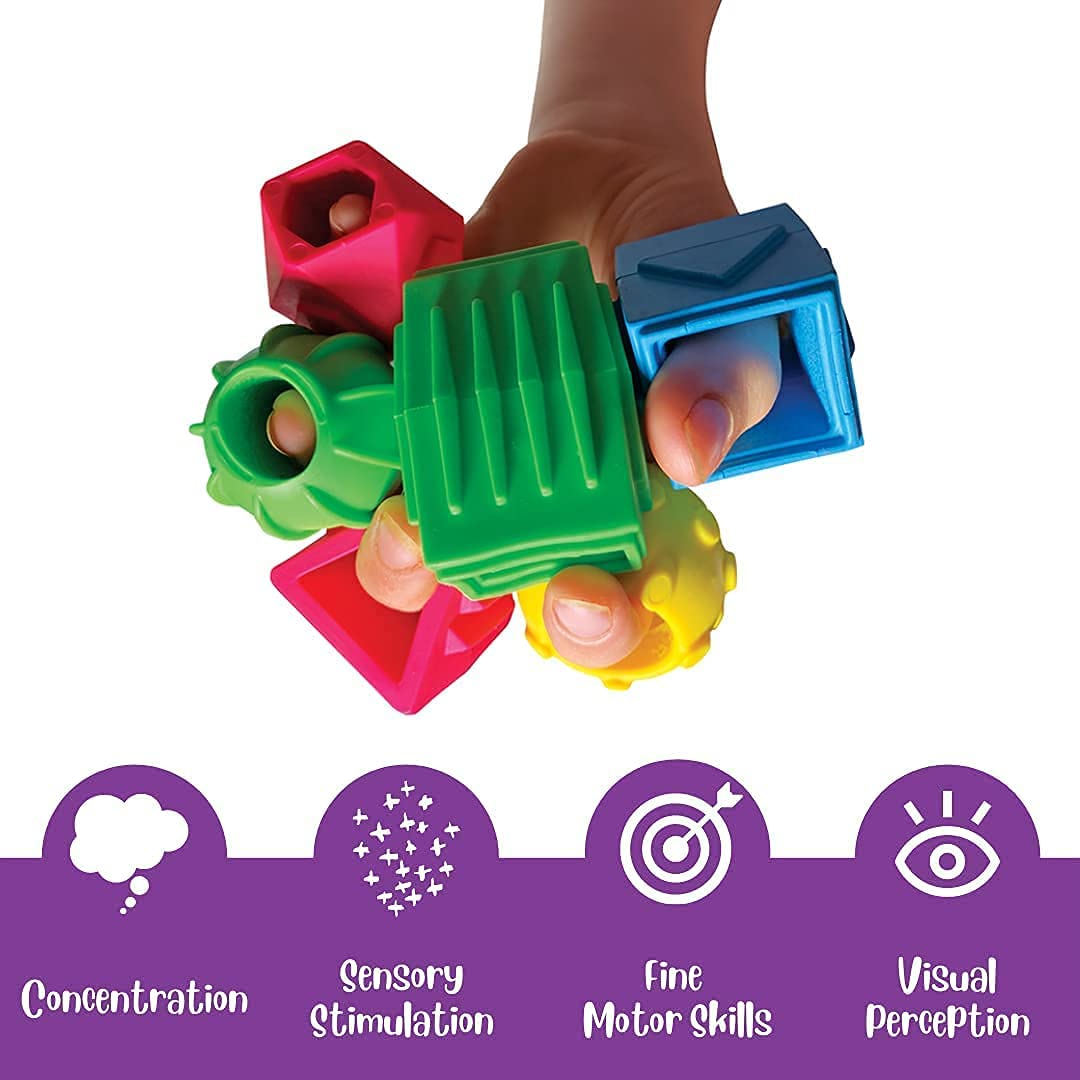 Royclo 24-Pack Create and Play Sensory Beads - Fidget Toy, Squeeze Toy for Boys and Girls