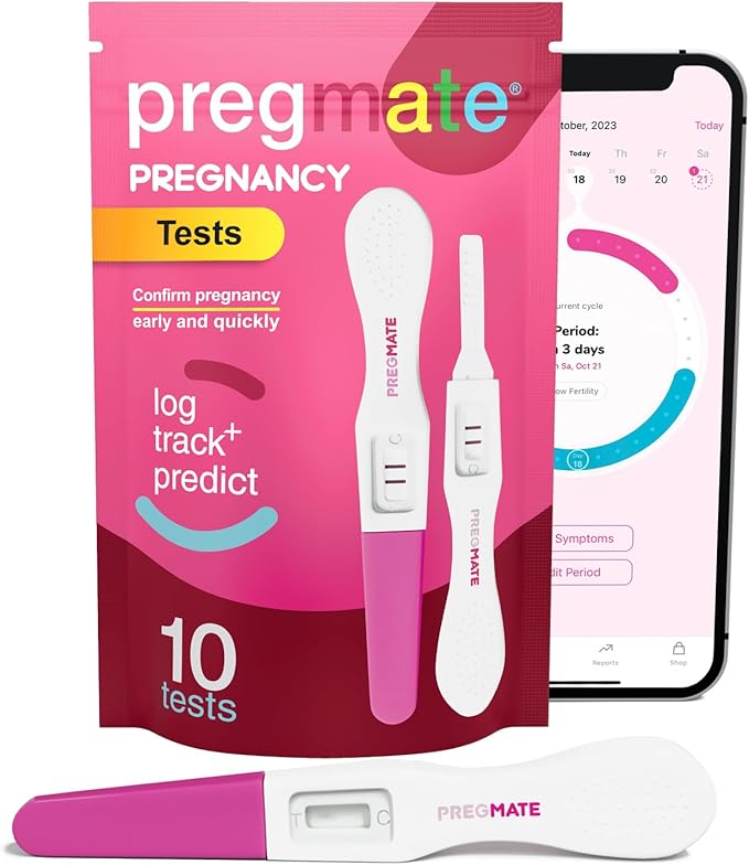Pregmate Pregnancy Midstream Test (10 Count)