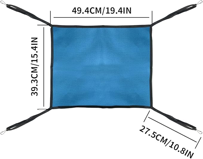 zhuohai Cat Hammock for Cage Hanging，Breathable Coolness Hammock Bed for cat Small Animal