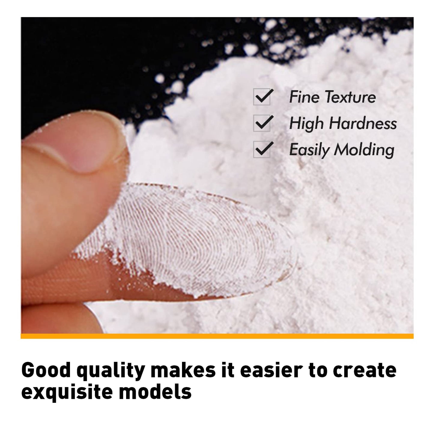 Falling in Art 1lb Plaster of Paris Powder - Hand Mold Casting Kit Powder, Gypsum Cement, Pottery & Ceramic Plaster Powder for Crafts, Sculpture, Diorama and Home Decor (Pack of 2)