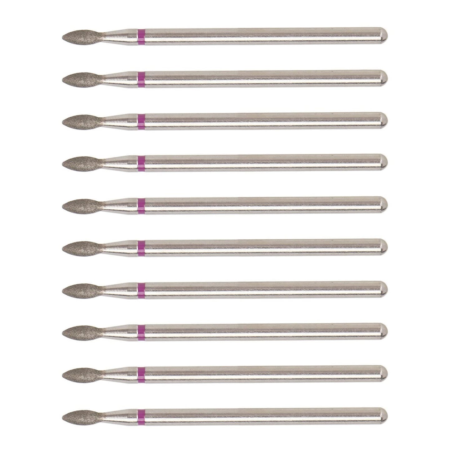 50pcs Nail Art Drill Bits for Acrylic Nails, Electric Nail Drill Bit Set, Sand Rough Surface Cuticle Remover Polishing Bits for Acrylic Gel Manicure, Wholesale Business
