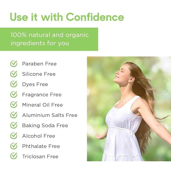 Heaven on Earth Natural Aluminum-Free Deodorant for Women – Long-Lasting Odor Protection, Sensitive Skin Friendly, Vegan, Organic Lemongrass & Eucalyptus Roll-On