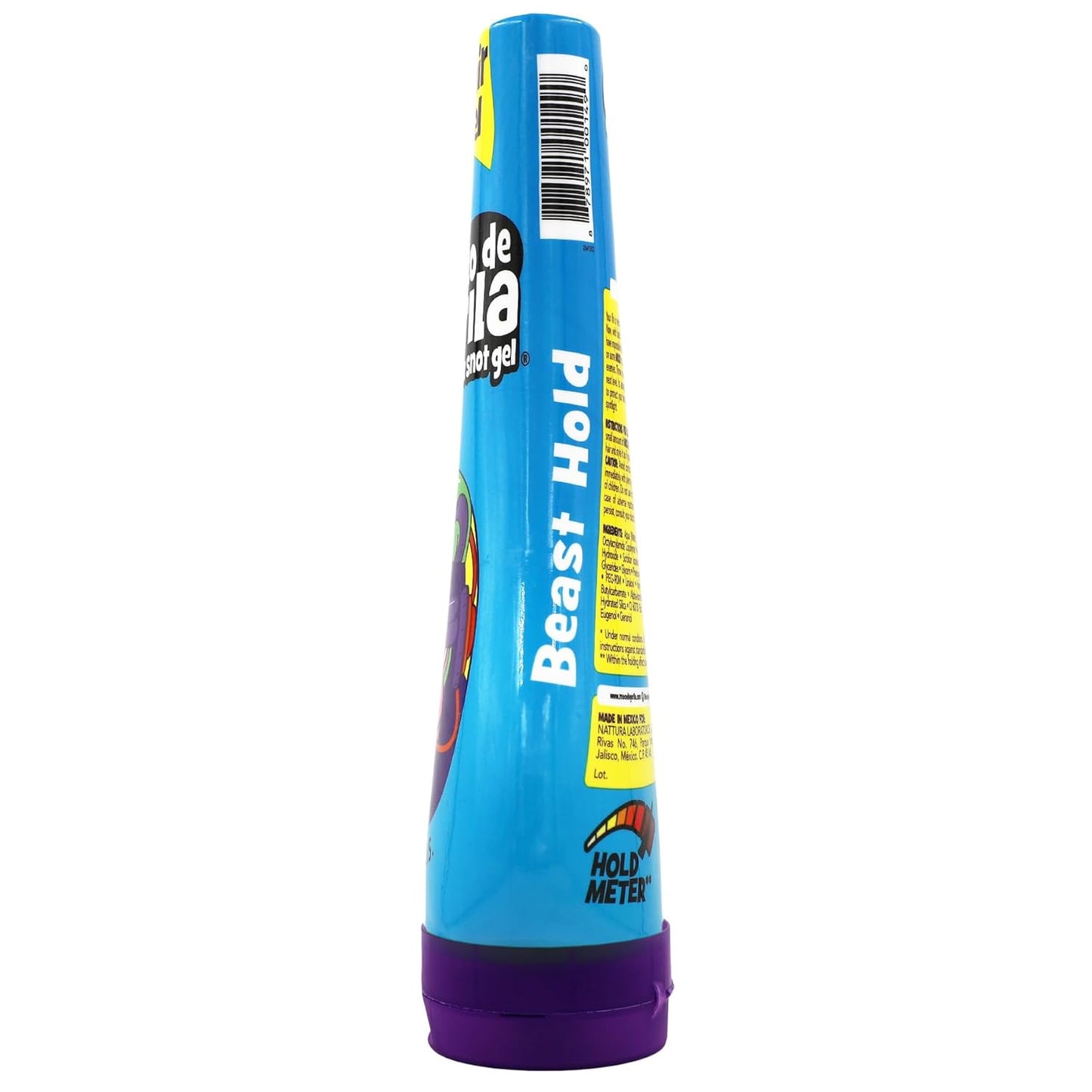 Moco de Gorila Gamer, Hair Styling Gel, Long-Lasting Hold, Reactivatable with Water, 3-Pack of 11.92 Oz Each, 3 Squeezable Bottles.