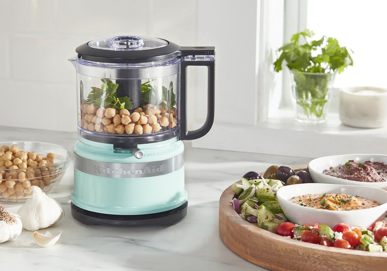 KitchenAid KFC3516IC 3.5 Cup Food Chopper, Ice Blue