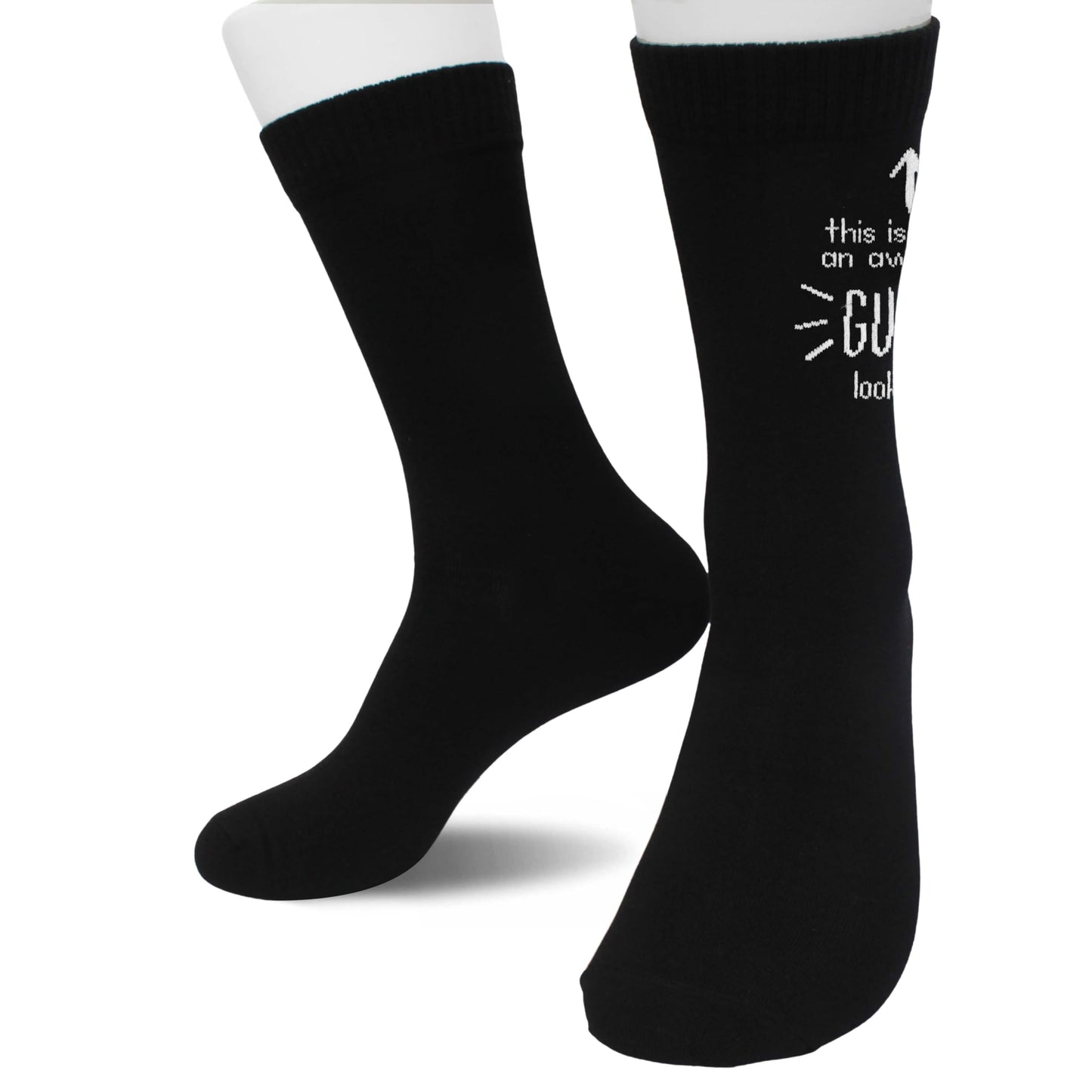 This Is What an Awesome Guard Looks Like Socks – Funny Security Guard Gifts for Birthday, Christmas, Retirement, Work Anniversary, or Just Because.(196)