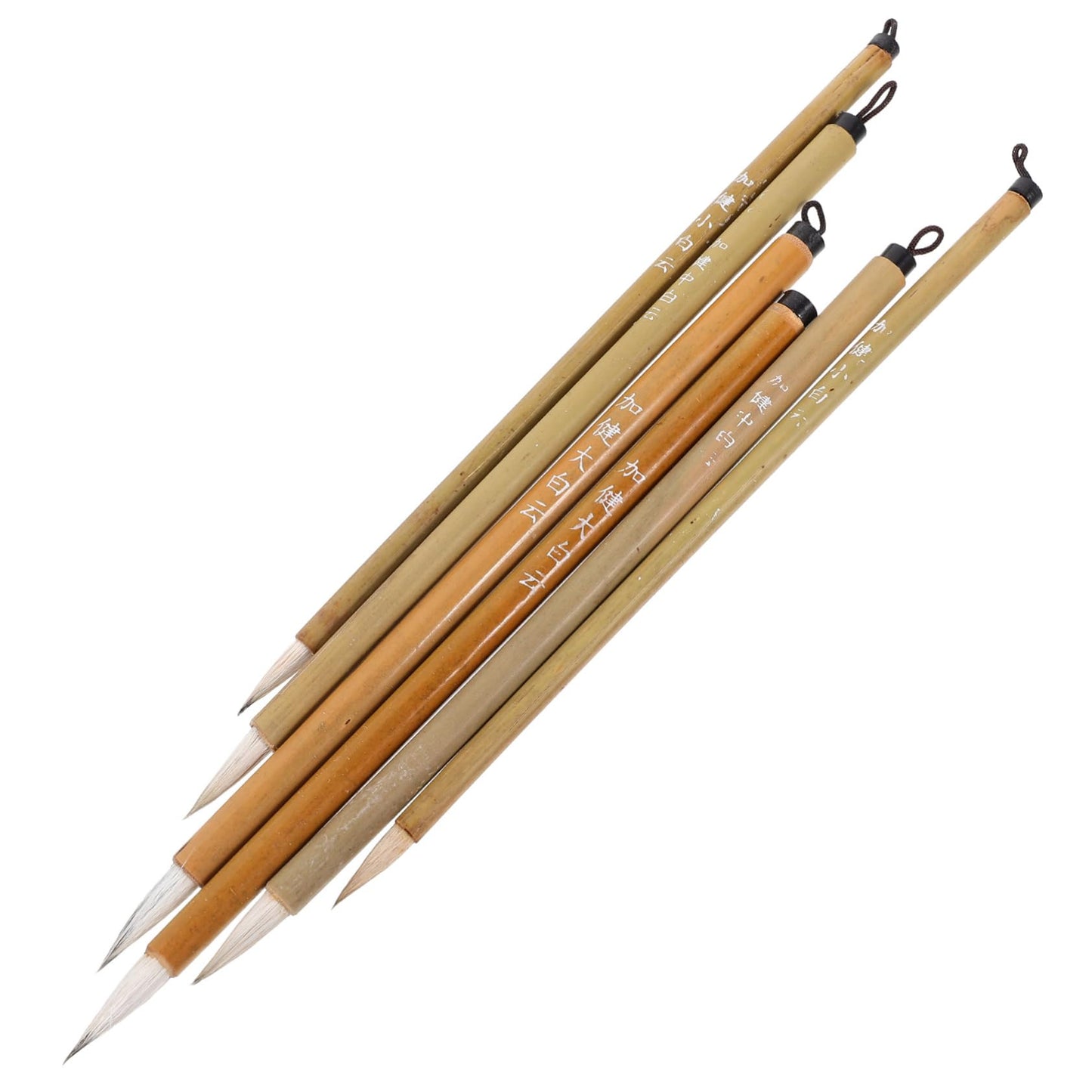 LALAFINA 24pcs Chinese Calligraphy Brush: Sumi Brushes for Chinese Painting - Calligraphy Pens for Beginners