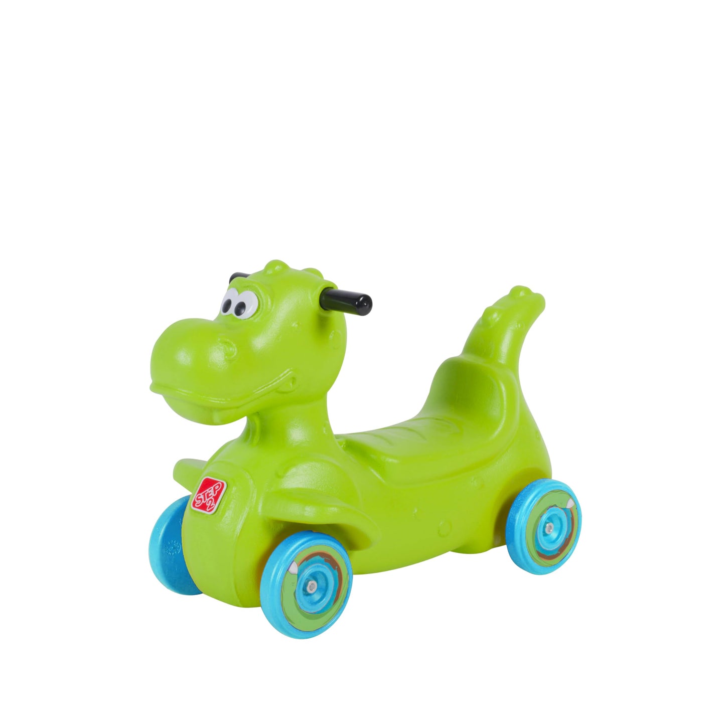 Step2 Dino Dash Up & Down Roller Coaster Kids Ride On Toy, Push Car, Indoor/Outdoor Playset, Made of Durable Plastic, Max Weight 50 lbs., for Toddlers 2-5 Years Old