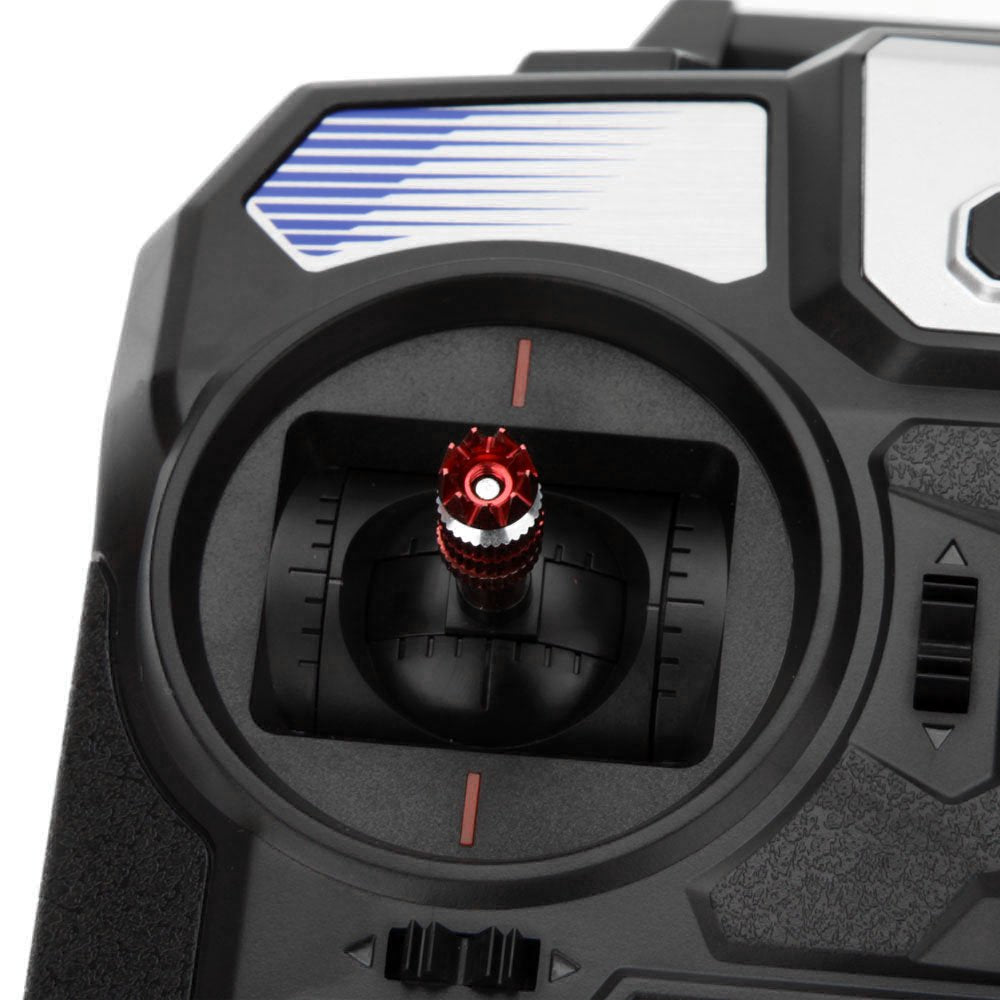 GoolRC Flysky FS-i4 4CH RC Transmitter with Receiver FS-A6, 2.4GHz 4 Channel AFHDS 2A Remote Controller for RC Helicopter Glider