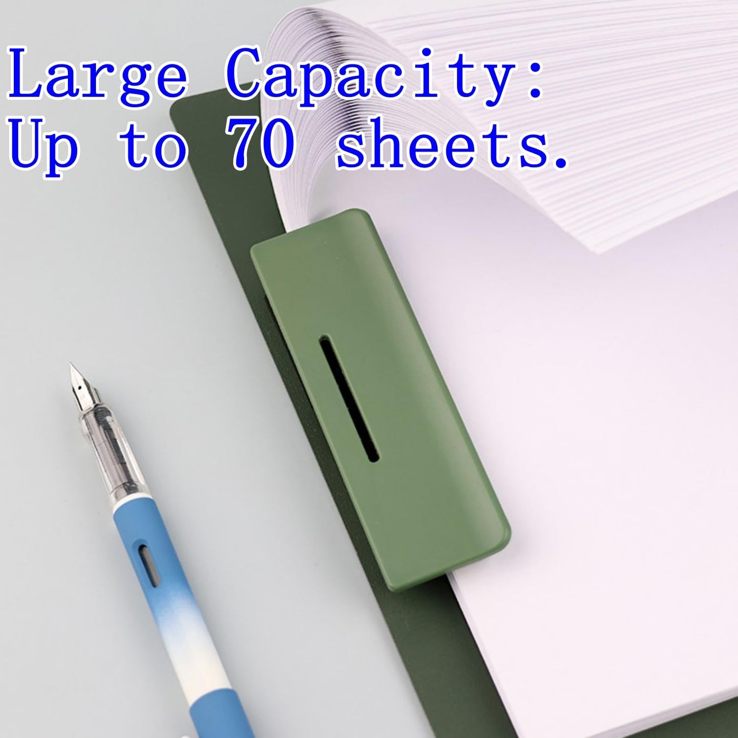 Clipboard Folder, 4 Pcs A4 Foldable Clipboard with Metal Clip, 360° Foldable 12.5x9 Inch Plastic Clipboard, Document Holder for Work