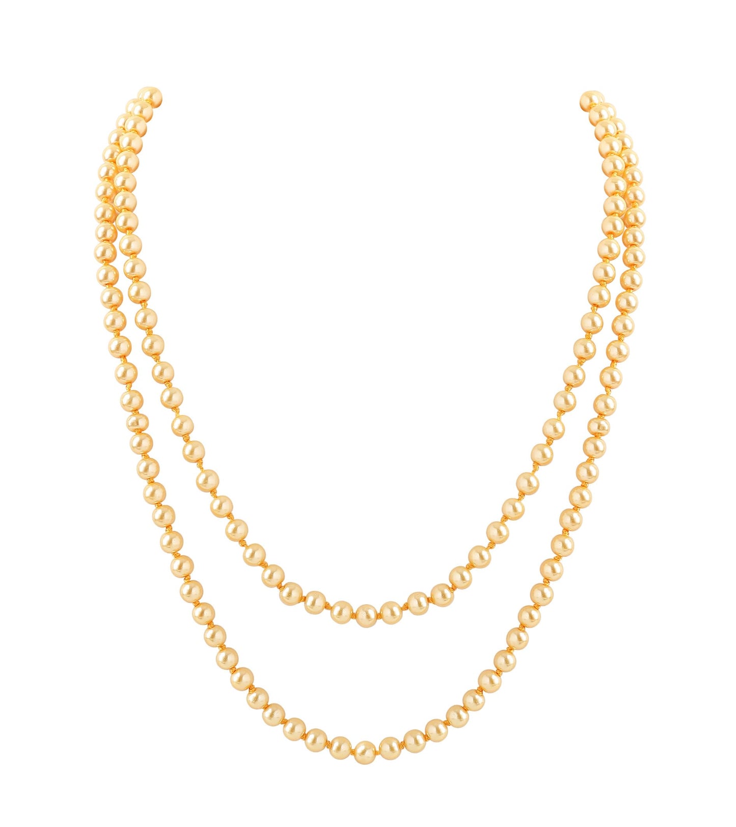 BABEYOND Long Pearl Necklace Faux Pearls Necklace Set 1920s Costume jewelny