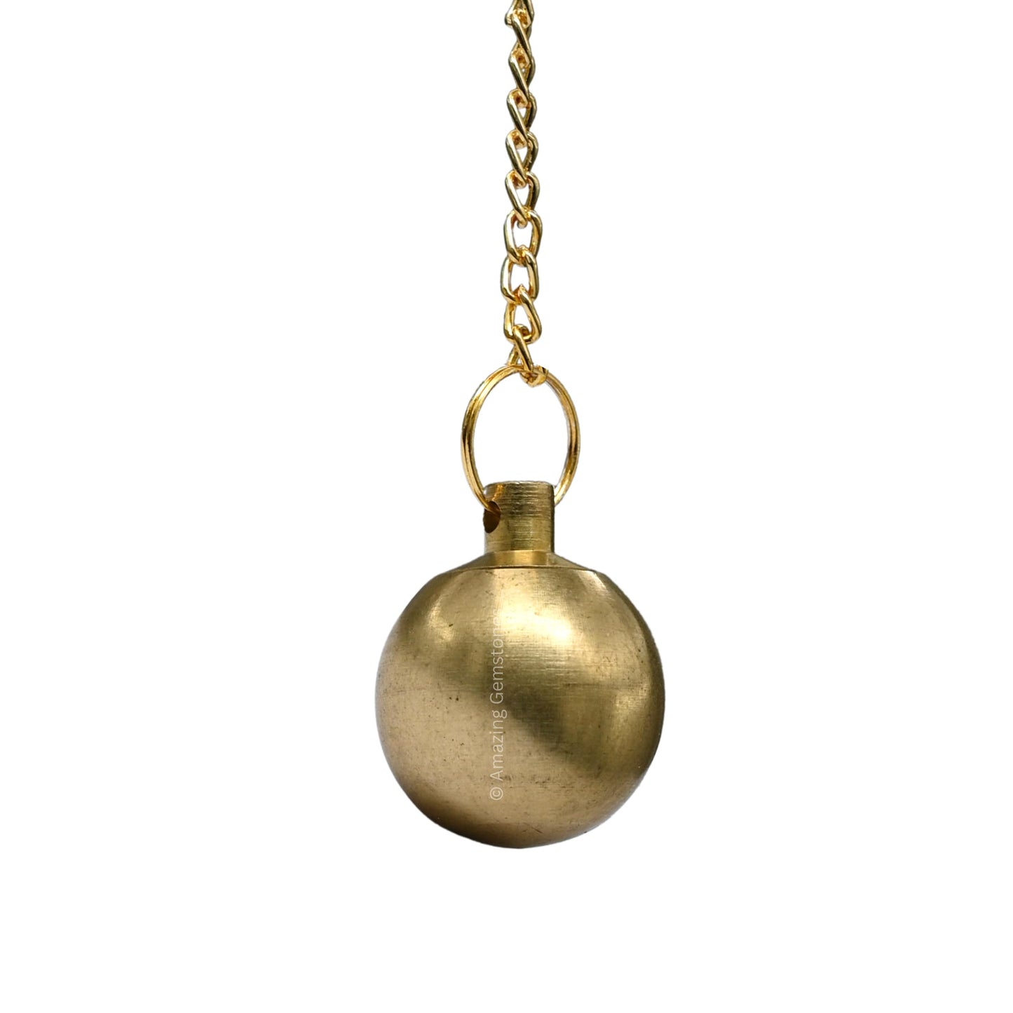 Amazing Gemstone Healing Metal Pendulums for Divination, Gold Openable Ball Steel Copper Pendulum High Energy Pendulo de Bronce Pendulos de Mesa MP97
