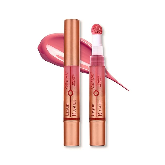 Flamenco Glow Liquid Blush – Very Berry – Deep Berry Shade with Built-in Sponge Applicator – Lightweight, Blendable, Long-Lasting, Vegan & Cruelty-Free, 6ML/0.21 FL.OZ，pack of 1
