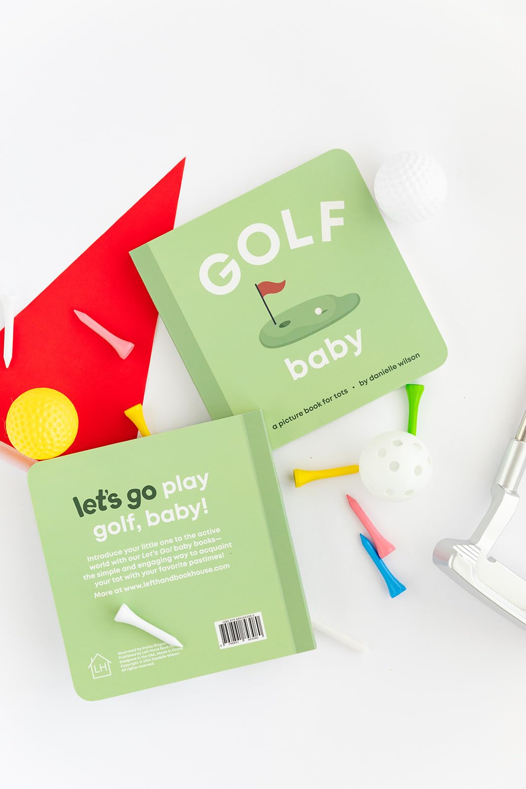 Golf Baby: Board Book for Early Learners (Let’s Go! Baby)