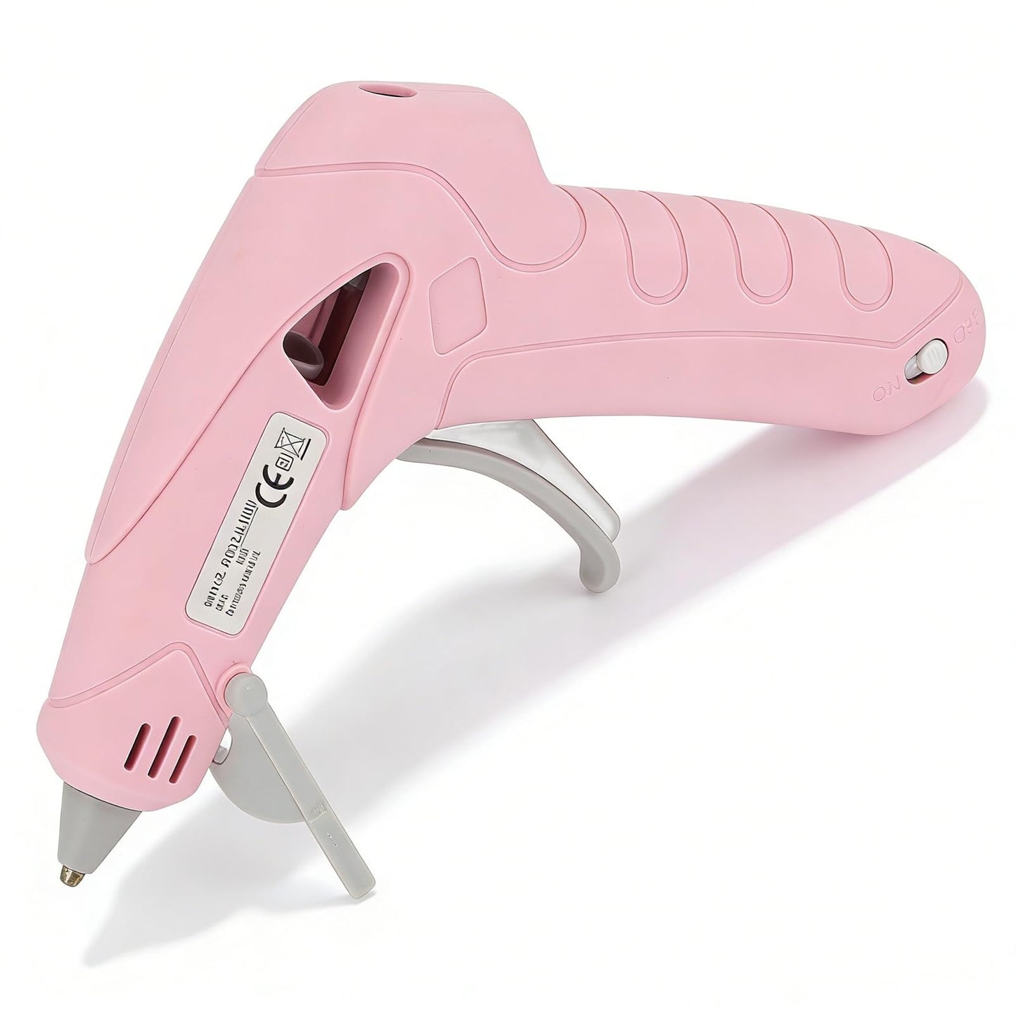 Cordless Hot Glue Gun Kit, Rechargeable, Fast Preheating, 2200 mAh, with 30 Glue Sticks, for Art, Crafts, Decorations