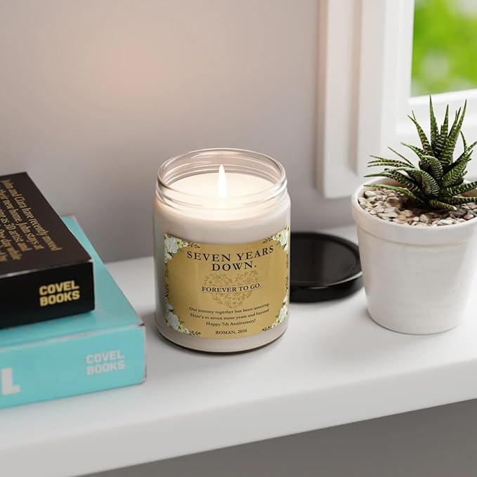 Gift for Couples Anniversary, Candle for Boyfriend Girlfriend, Best Gifts for Couples, Birthday Anniversary Romantic Day Gifts for Her Him, Housewarming Gifts for Women Men, Style 14