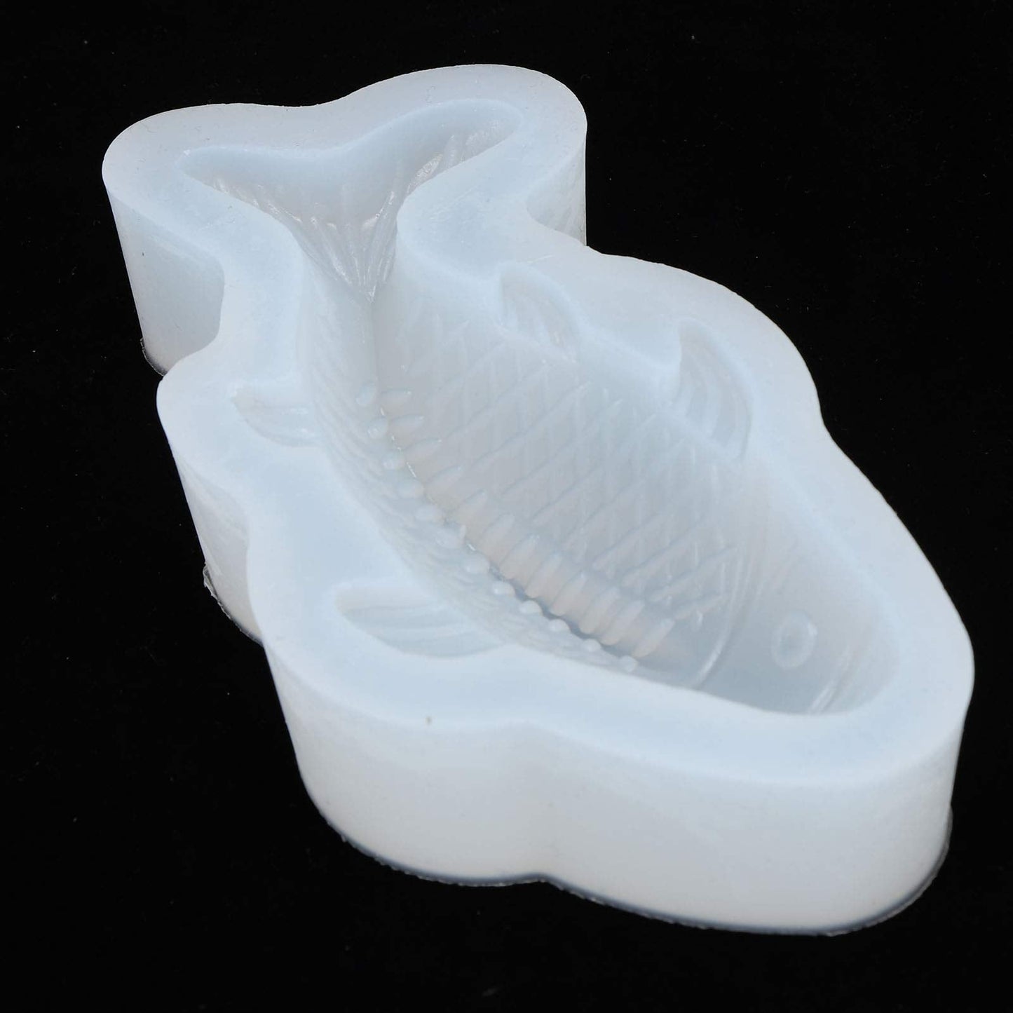 Silicone Koi Fish Mold for Chocolate, Fondant Cake, Ice Cream Making, DIY Baking Tool with Fish Shape Design