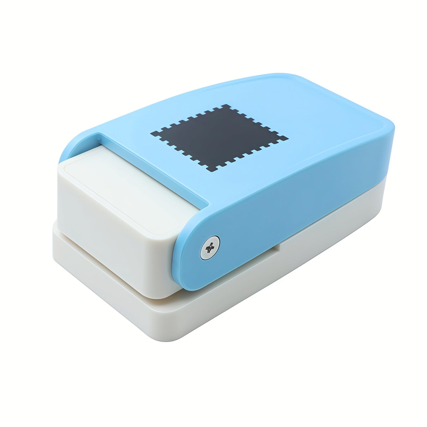 1.5X1.25inch Rectangular Postage Stamp Punch Ware Rectangle Craft Lever Punch Handmade Paper Punch for Crafting Scrapbooking Cards,DIY Cards Making