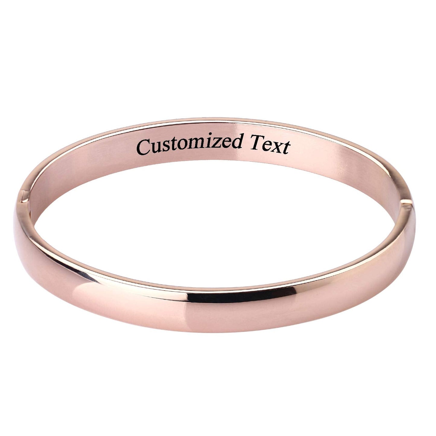 MILAKOO Womens Custom Engraving Bracelets Personalized Love Gifts for Her
