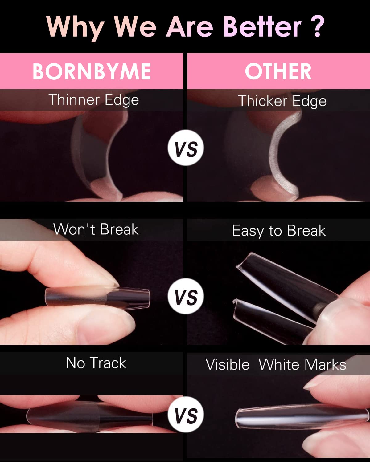 Soft Gel Nail Tips Medium Almond, 120PCS Pre Buff Full Cover Nail Extenison Tips Half Matte Gel Nail Tips BORNBYME