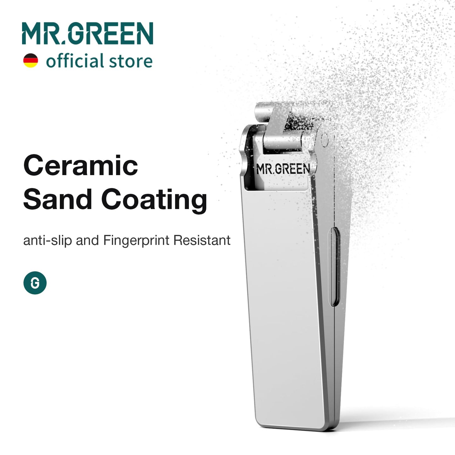 MR.GREEN Innovative Folding Nail Clippers Collapsible Nail Cutters Stainless Steel Nail Scissors Portable Travel Manicure Tools