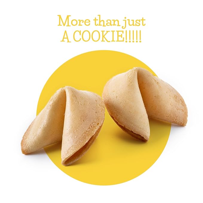 Fortune Cookies | Individually Wrapped Fortune Cookies for Christmas, Parties, Weddings, Events, and Celebrations with Fun Fortunes Multiple options Pack (75 Pack)
