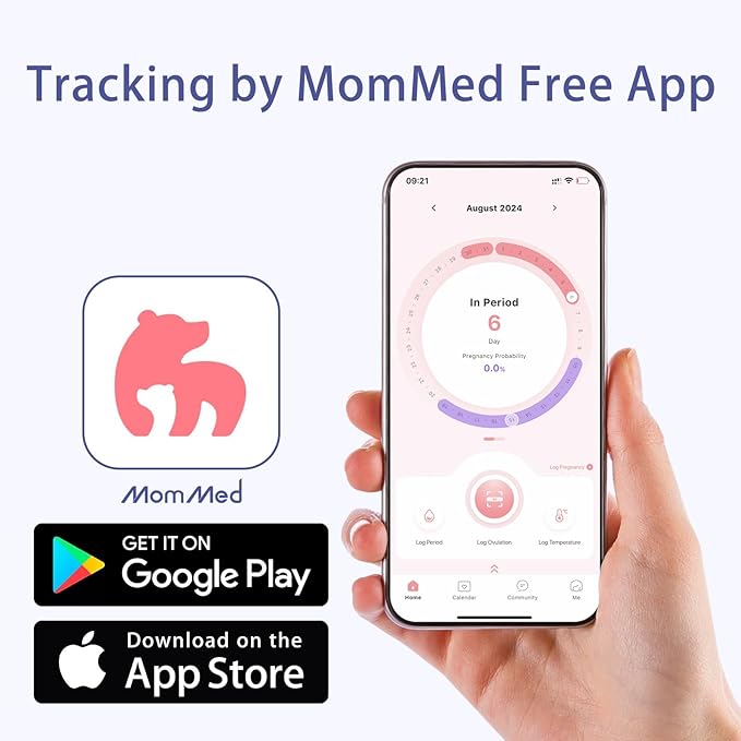 MomMed Pregnancy Test Strips (HCG20-LH60), Includes 20 Pregnancy Tests, 60 Test Strips, 80 Urine Cups, Easy to Use Ovulation Predictor Kit, Accurate Fertility Test for Women