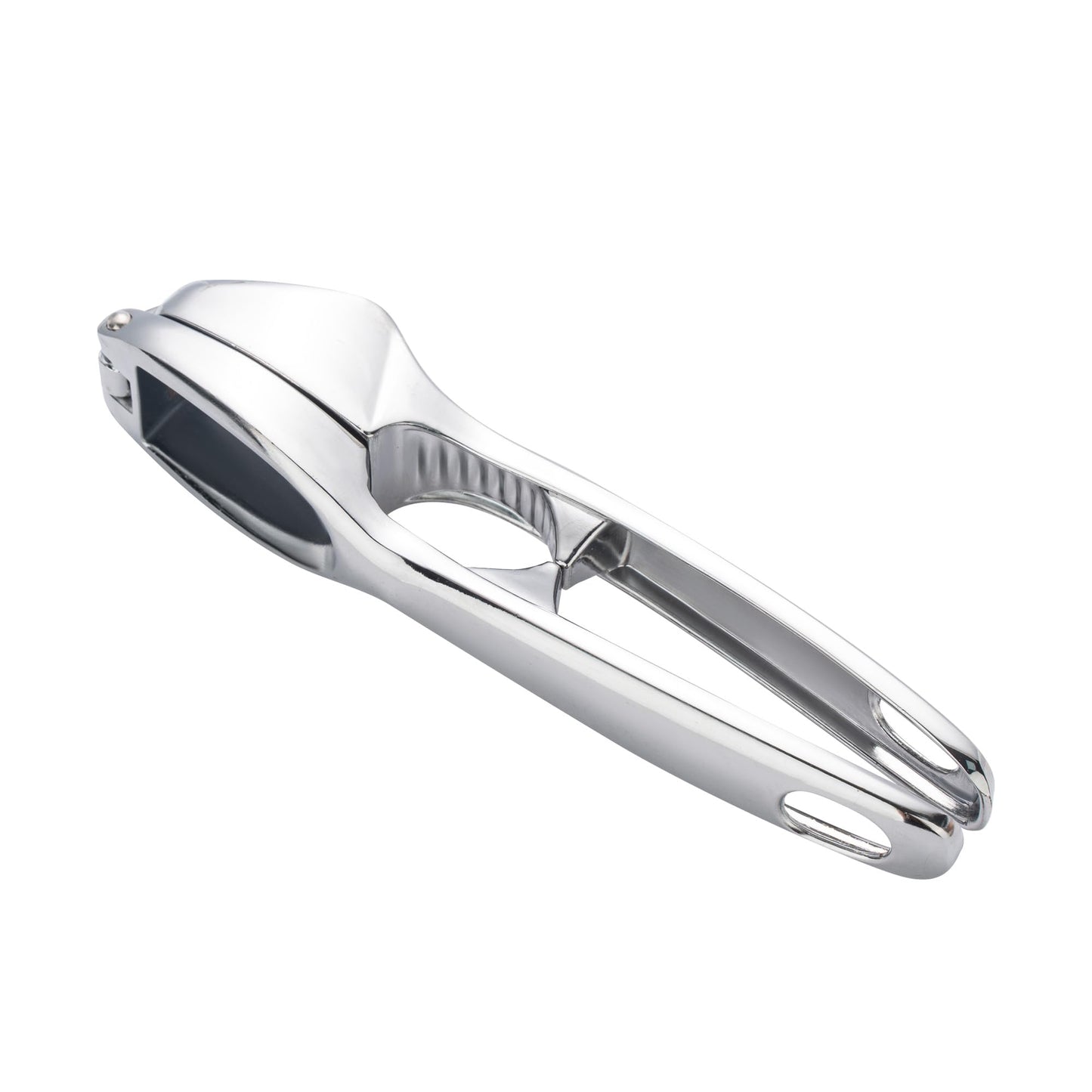 Huakai Kitchen Premium Garlic Press - Zinc Alloy Garlic Press effortlessly crushes garlic cloves, ginger chunks, nuts, and seeds. Comfortable to use and dishwasher safe.