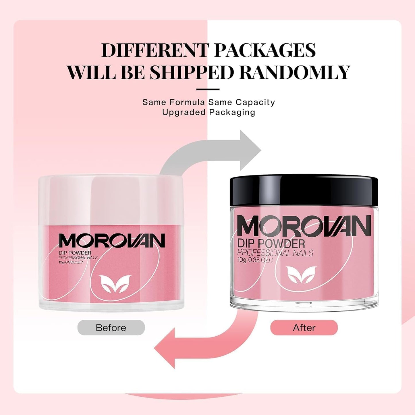 Morovan Dip Powder Nail Kit: 20 Colors Starter Set With Dip Powder Liquid Set for Nail Art DIY at Home