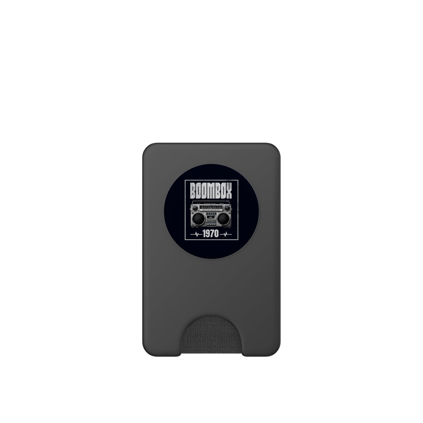Boombox CD Player Cassette Audio AM FM Radio 1970 Birthday PopSockets PopWallet for MagSafe