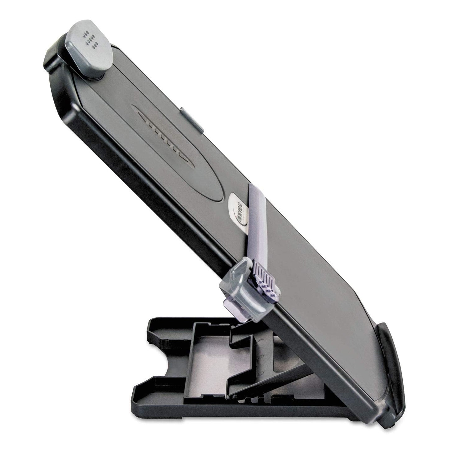 Innovera Desktop Copyholder, Monitor Mount, Black