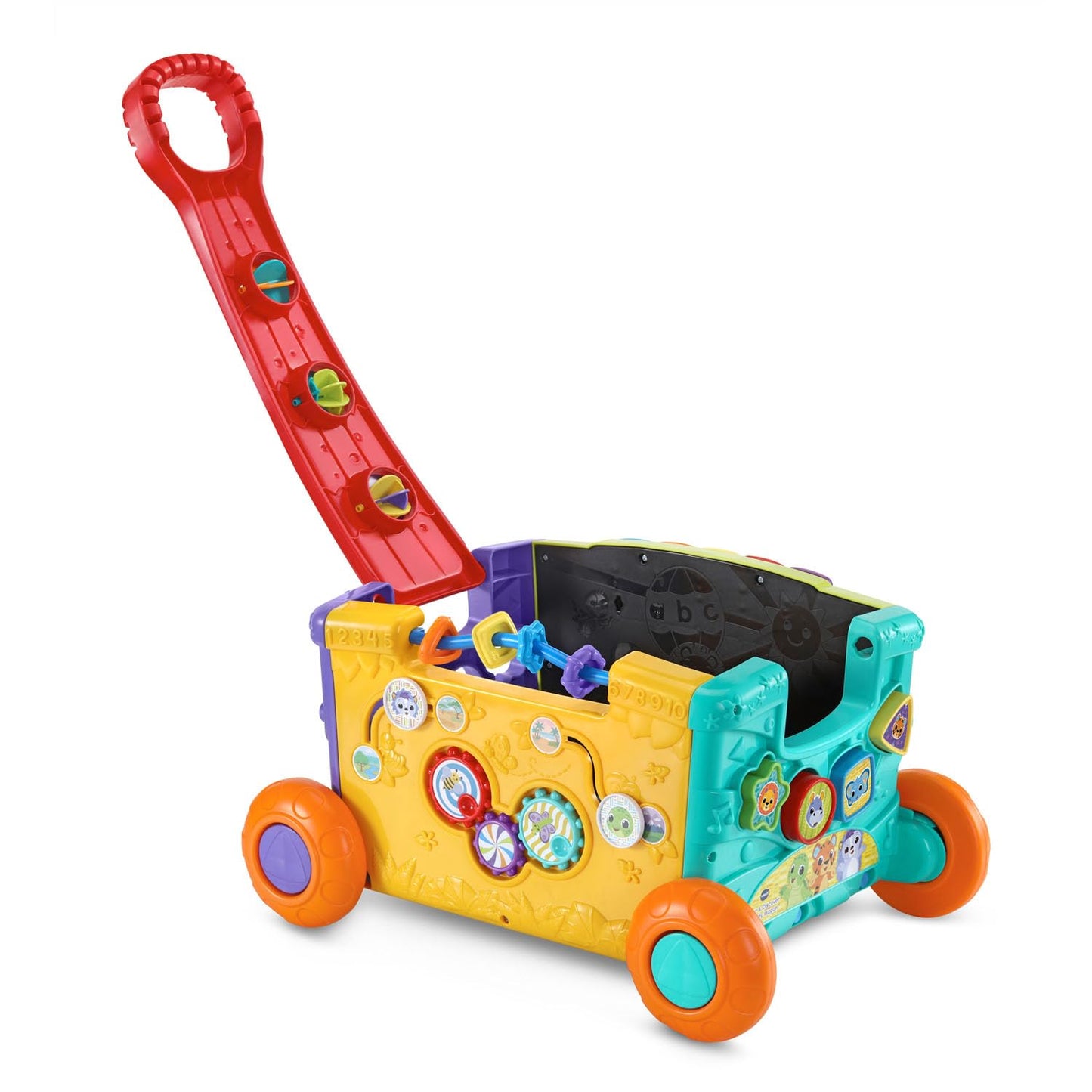 VTech Sort and Discover Activity Wagon for Toddlers, Red