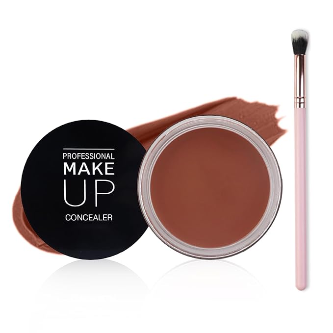 Under Eye Concealer for Dark Circles Color Corrector Pro Full Coverage Concealer de oieras Long-lasting Cover up Makeup - 07 DEEP