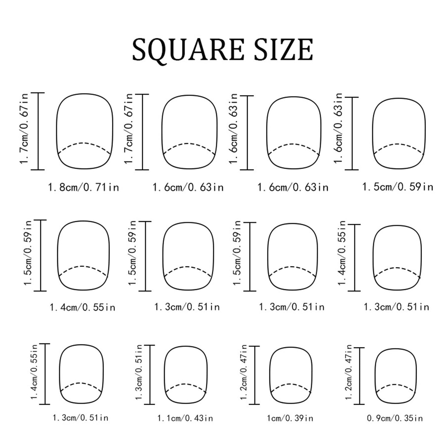 Gradient Colorful Press on Nails Short Square Fake Nails Sparkly Glitter False Nails with Candy Color Designs Glossy Stick on Nail Reusable Artificial Summer Nails for Women Manicure 24Pcs
