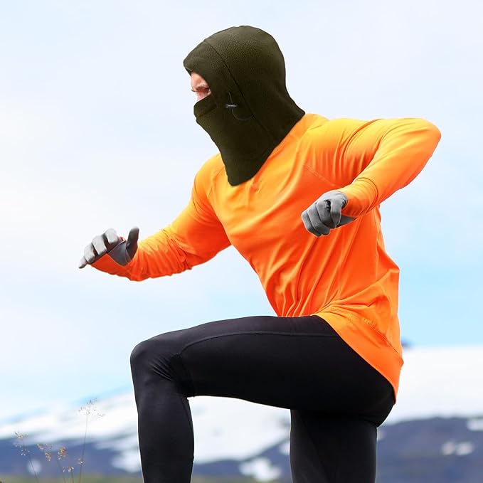 Frienda 8 Pcs Balaclava Ski Mask Men Windproof Warmer Face Covers Adjustable Winter Mask for Men Women