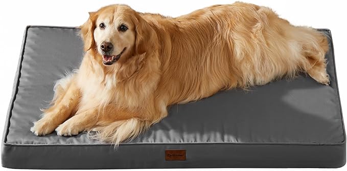 BFPETHOME Outdoor Waterproof Dog Bed for Large Dogs, Washable Cover, 47"