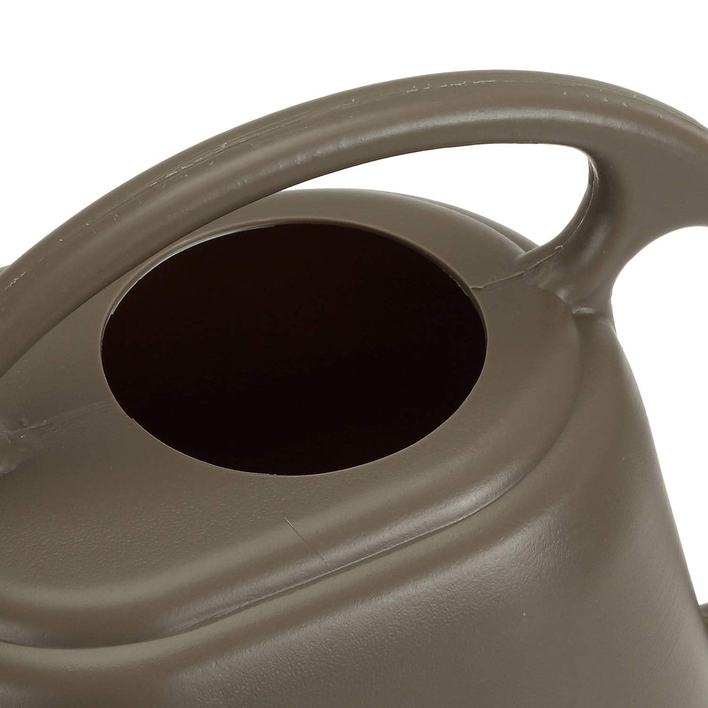 Fasmov Plastic Watering Can, 1-Gallon, Deep Gray
