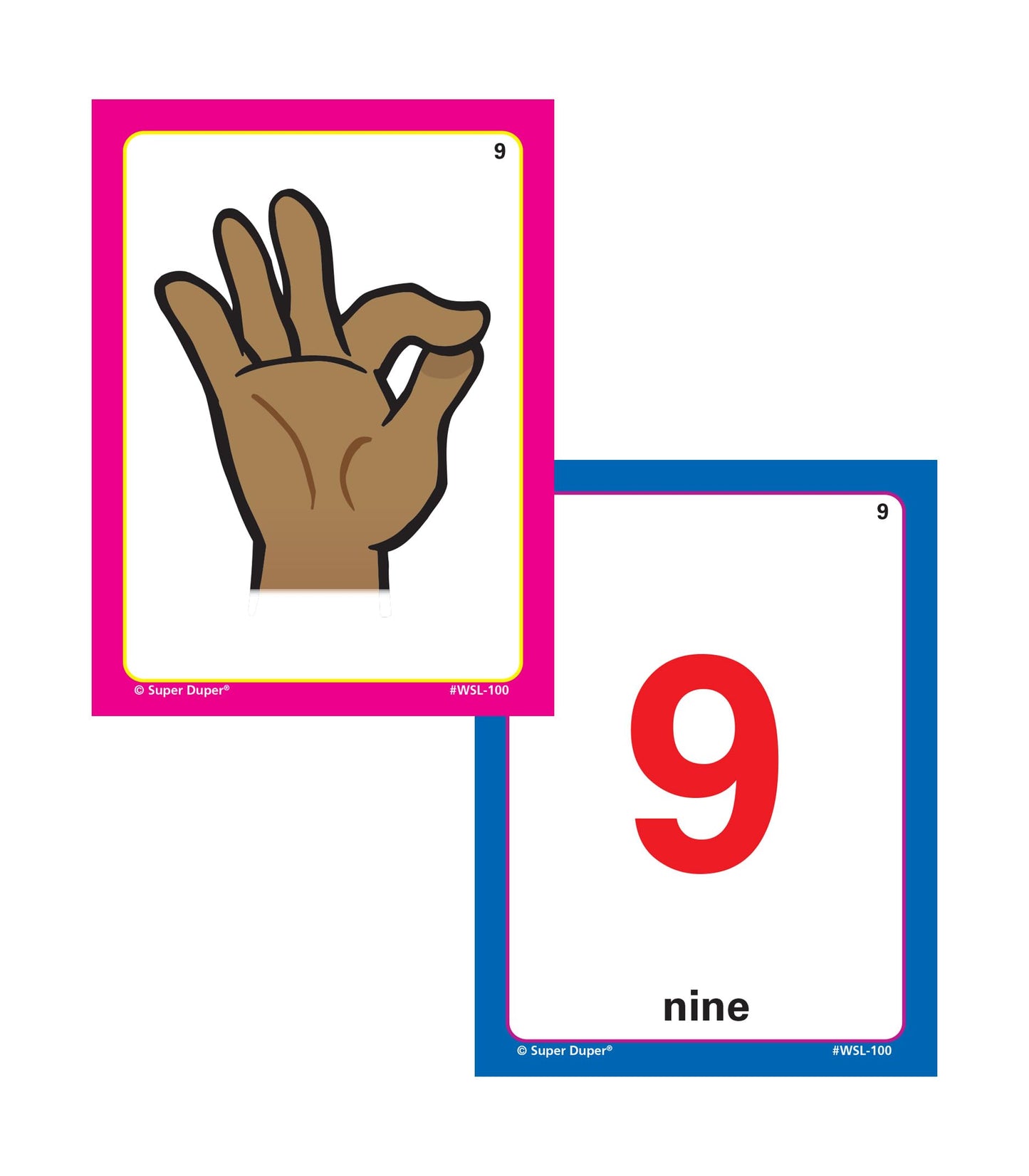 Super Duper Publications| 400 American Sign Language (ASL) Flash Cards Fun Deck | Educational Learning Resource for Children