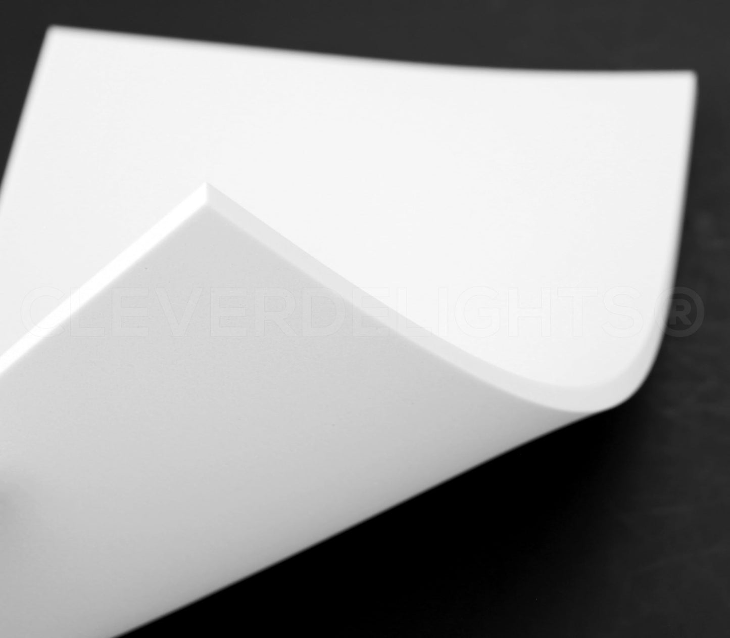 CleverDelights 8 x 12 Inch White Foam Sheets - 10 Pack - 1/4" (6mm) Extra Thick Craft Sheets