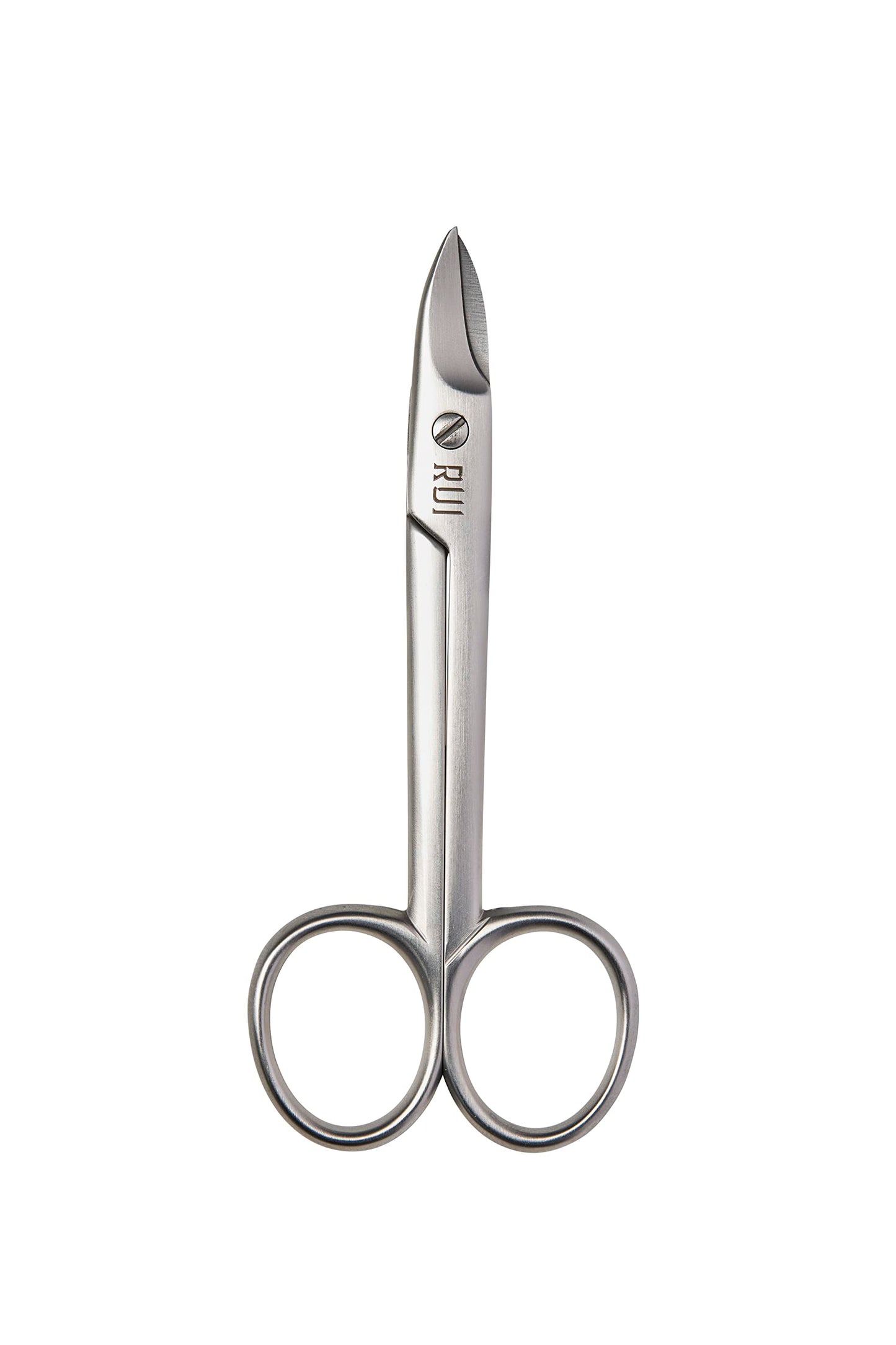Rui Smiths Pro Precision Toenail Scissors | Stainless Steel Pedicure Trimmer Cutter with Micro-Serrated, Anti-Skid Cutting Edges and Long Handles For Hard Nails | Made in Solingen, Germany