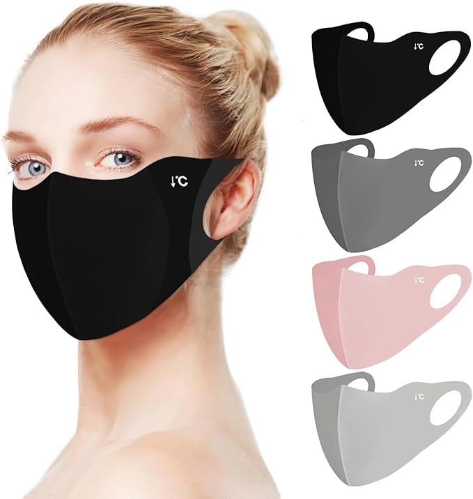 Breathable Washable Reusable Sun Face Mask For Women Men,sunscreen UV Face Shield For Hiking Riding Exercise