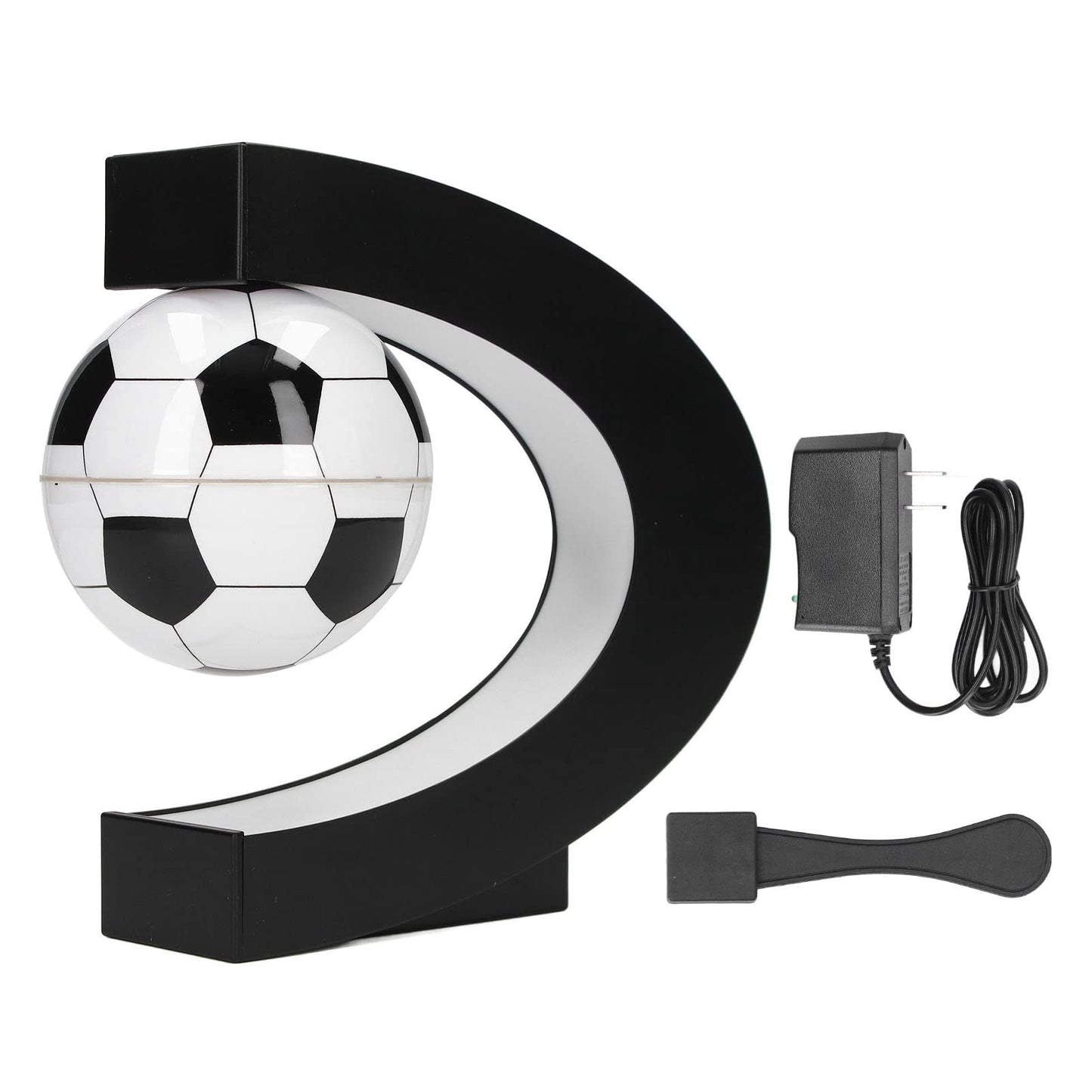 RTLR Magnetic Levitation Soccer Ball 100240V Low Friction Multipurpose Soccer Toy ABS Material with Auxiliary Stick for Kids Birthday Gifts US Plug