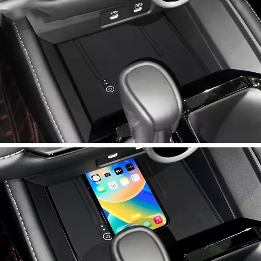 Compatible with Honda Accord 2023-2025 2026 Silicone Central Control Wireless Charging Protective Pad Anti-slip Waterproof Non-Slip Protective Dustproof Mat For 11th Gen Accord 2023 2024 2025 2026
