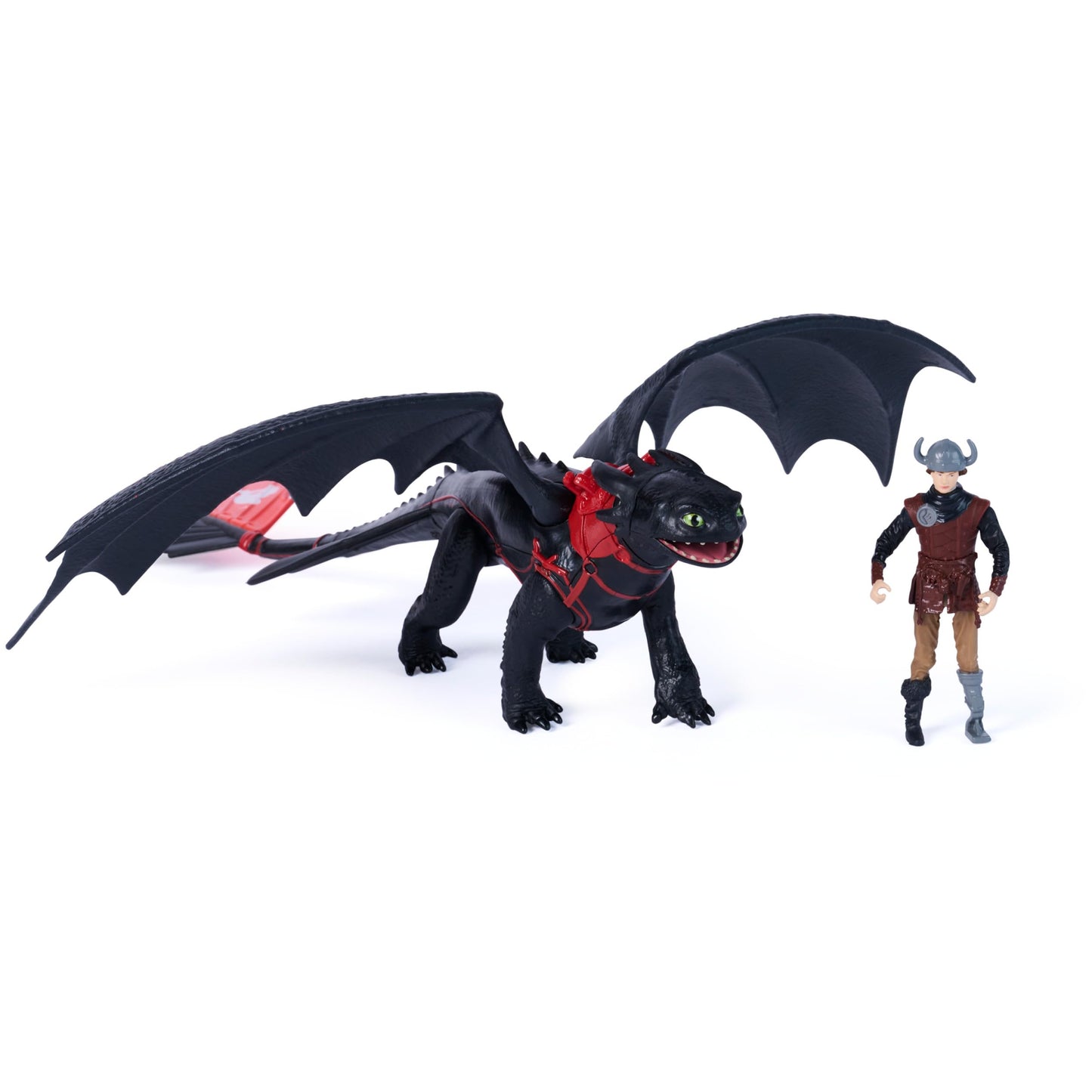 DreamWorks Dragons, How to Train Your Dragon, Toothless & Hiccup, Viking Duo Action Figures, Kids Toys for Boys Ages 4 and up