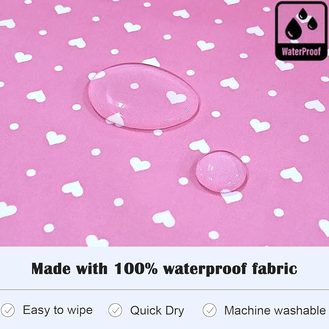 Short Sleeve Waterproof Bib for Toddlers – Easy Clean Feeding Apron for Mealtime, Daycare, Self-Feeding, Lightweight