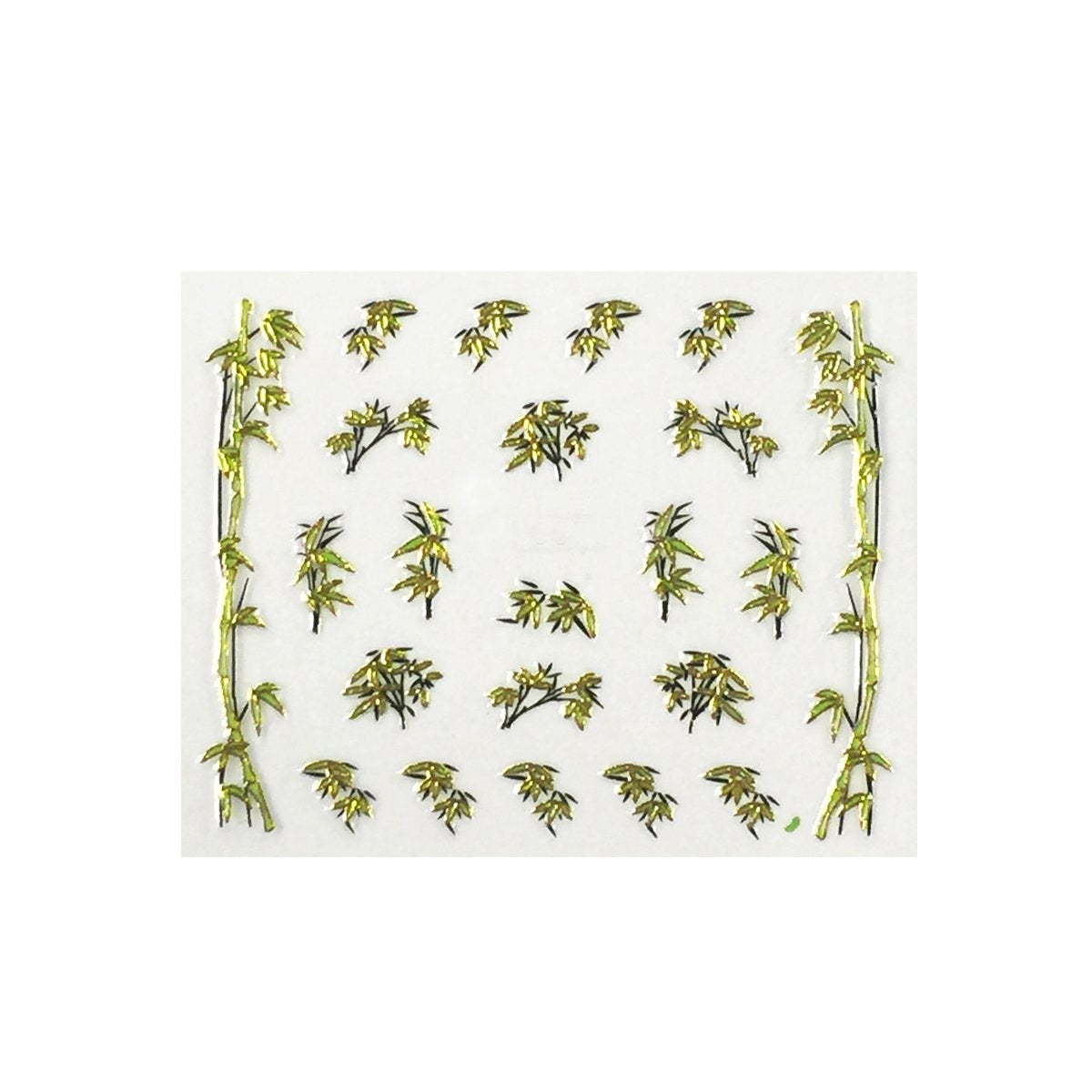 ALLYDREW 6 Sheets Asian Inspired Nail Stickers Nail Art Cherry Blossom Nail Stickers Fish Nail Art - Cherry Blossoms, Bamboos, Gingko Leaves, Koi, Dragonflies & Cranes (6 Designs)